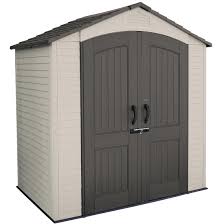 Outdoor Storage Shed multicolour 214 x 142 x 227cm