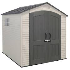 Outdoor Storage Shed multicolour 214 x 142 x 227cm