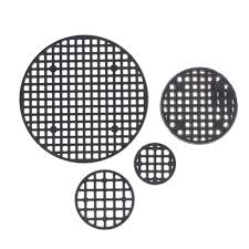 SYOSI Flower Pot Hole Mesh Pad, 50 Pack 4×4 Inch Garden’s Drainage Mesh Hole Screens Prevent Soil Loss Anti, Flower Pot Bottom Hole Gasket Breathable