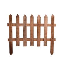 Yatai Standing Rustic Wooden Fence Cedar Spaced Picket Fence Garden Creations Patio Pet Gate For Miniature Home Garden