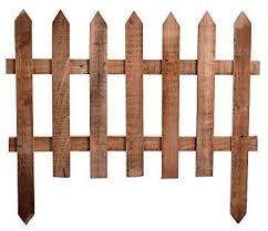 Yatai Standing Rustic Wooden Fence Cedar Spaced Picket Fence Garden Creations Patio Pet Gate For Miniature Home Garden