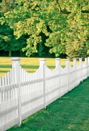 Custom Made Wooden Garden Fence – White