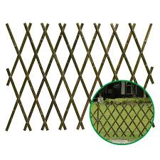 YATAI Bamboo Fence Portable Expanding Wicker Wooden Fence for Home Garden Villa Outdoor Decoration Wooden (1 Pcs)