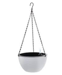 Self-Watering Hanging Planter with Water Level Indicator Light
