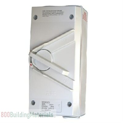 ABB 20A 2P PVC ISOLATOR SWITCH Safety switch waterproof WSD220CL