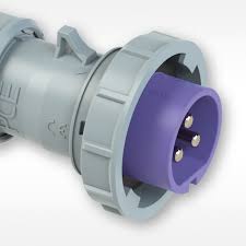 PCE Extra Low Voltage Straight Plug 16A 3P 24V IP44 (Purple) 063v