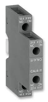 ABB Auxiliary Contact Block, CAL4-11, 1NO + 1NC