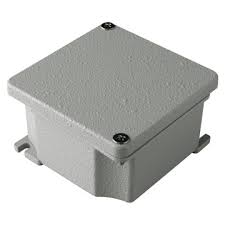 Gewiss Junction Box, GW76261, IP66, 91x91x54MM, Aluminium