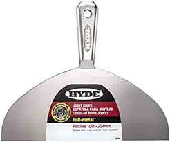 Hyde Tools 10-Inch Hammer Head Flex Joint Knife Black and Silver