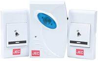 JEC Wireless Door Bell, BR-1461, 3-4.5V, White
