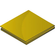 Gold Mirror Finish Stainless Steel Sheet Grade 201 SS533GM-0.5-48N Indonesia, 4x8ft