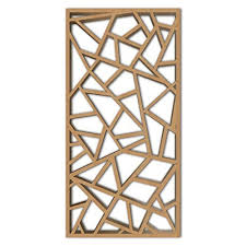 MDF Decorative Board / Jali 4 Corner Star Design