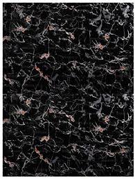 Azalea Black PVC Marble Sheet