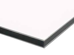 White HPL Cubicle Partition Board AC501-WHT-13-66 12.5mm White HPL Sheet, 6x6ft