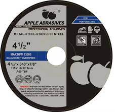 Apple Silver Cutting disc 4.5 inch 1mm thickness