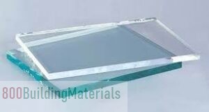 Crystal Clear Glass Panels 225 x 321 and 214 x 330 cm