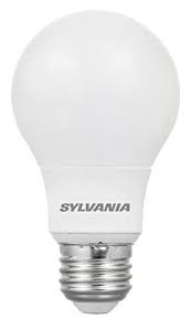 SYLVANIA LED A19 Light Bulb, 60W Equivalent, Efficient 8.5W, 10 Year, 2700K, 800 Lumens, Frosted, Soft White