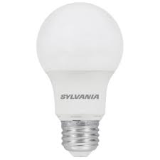 SYLVANIA LED A19 Light Bulb, 60W Equivalent, Efficient 8.5W, 10 Year, 2700K, 800 Lumens, Frosted, Soft White