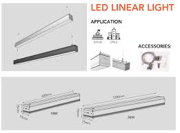 FSL LED Hanging Linear Light 36W