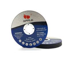 Apple Abrasives Cut-Off Wheels, 4.5 inch 1mm Metal&Stainless Steel Cutting Wheel, Thin Metal Cutting Disc for Angle Grinder