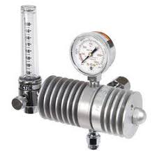 Victor High Capacity Flowmeter Regulator, 0781-0353, 25-100 SCFH Pressure Range, 5/8-18 Inch UNF, Carbon Dioxide/CO2 Gas Service