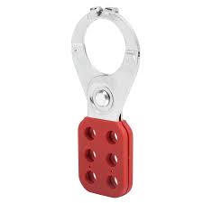 LockD Lockout Hasp, SH01, Nylon and Steel, 25MM, Red