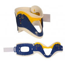 3W Multi Neck Traction, 3W-235, Blue and Yellow