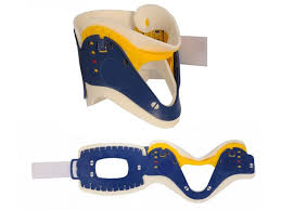 3W Multi Neck Traction, 3W-235, Blue and Yellow
