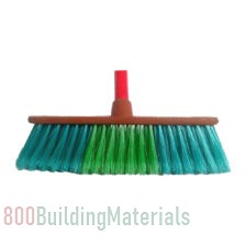 Cleaning Floor Broom/Brush only for Cleaning Street, Balcony, Garden, Walkways (Multicolor) pack of 1