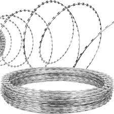 Stainless Steel Razor Barbed Wire Concertina Wire Security Fence 60cmX10m