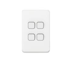 Clipsal Iconic Switch Plate Skin 5 Gang, Horizontal/Vertical Mount Item Number: 3045C-VW