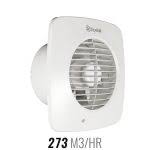 Xpelair DX100BTS 4 inch (100mm) Simply Silent DX100B Bathroom Fan-Timer Square, Cool White