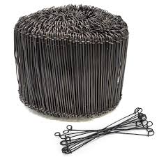 Wire Tie: Rebar Wire Ties – 6″, 16-Gauge Double-Loop Reinforcement Cable | Black Annealed Steel | 1000 Pack