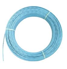 PVC Coated Steel Multi Purpose Wire (Green/Blue/Red Color) Extra Heavy Duty, Hard and Durable and Long Lasting 49ft for Cloth line and Gardening Work