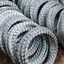 Stainless Steel Razor Barbed Wire Concertina Wire Security Fence 60cmX10m