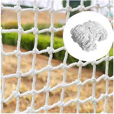 Nylon Rope Safe Net Garden Plant Climbing Netting Balcony Window Deck Staircase Protection Fence，Customizable AWSAD (Color : 5cm mesh, Size : 1×6m(3×2