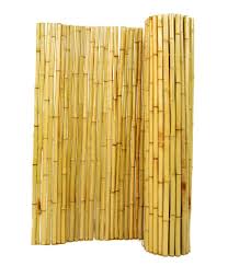 Natural Rolled Bamboo Fence Thick Natural Privacy Fence (300, 100)