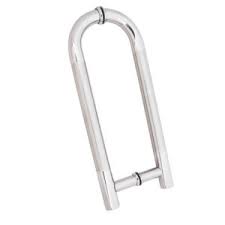 Stainless Steel Arch-Type Handle A-Shape Satin Pull Door Handle 25MM X 600MM