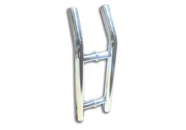 H Shape Stainless Steel Glass Door Handles