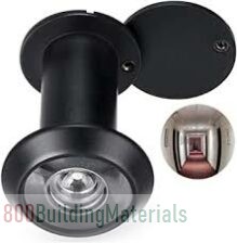 220° Door Viewer Peephole with Heavy Duty Rotating Privacy Cover for 40mm to 65mm Doors Durable Door Viewer
