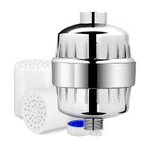 15 Stage Shower Filter For Hard Water With 2 Replaceable Catridges