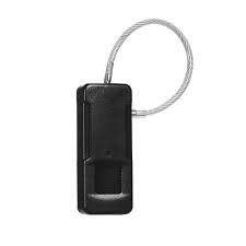 Mini Portable Fingerprint Lock Black/Silver