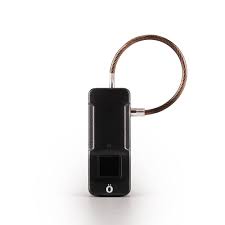 Mini Portable Fingerprint Lock Black/Silver
