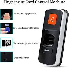 Biometric Electronic Door Opener with Smart Key Cards Fingerprint Door Locks System RFID Access Control WG26