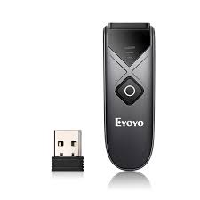 Eyoyo QR Code Scanner Mini Barcode Scanner Bluetooth Compatible