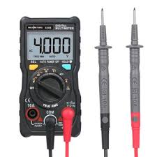 Handheld Digital Multimeter RM404B Multifunction Mini Multi Meter AC/DC Voltage Transistor Tester Ammeter Temperature Sensor Test Lead Probe