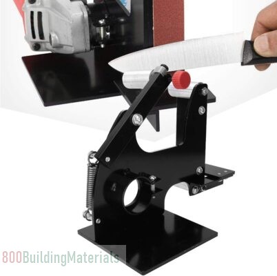 Belt Sander Polishing Machine, Mini Belt Sander Grinder Abrasive Portable with Adapter for Stainless Steel for Metal for Wood (M14)