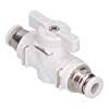 Pneumatic Connector Flow Control Quick Joint Union Adapter 6mm