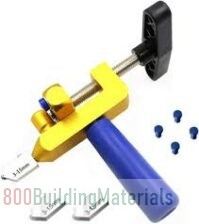 2 in 1 Manual Glass and Tiles Cutter | Portable Hand-Held Ceramic Tiles and Glass Breaking Pliers, Cutter, Opener, Divider Set