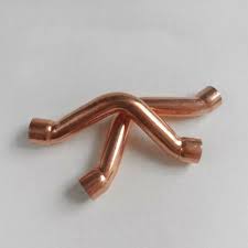 U Shape Elbow 180 Degree Copper Pipe Fitting Sweat Welding Connection 16mm ID for Water Pipe Plumbing, HVAC, Refrigeration System, Pack of 3
